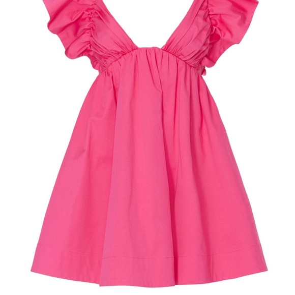 For Love And Lemons Dresses & Skirts - For Love And Lemons Pink Ruffle Mini Dress